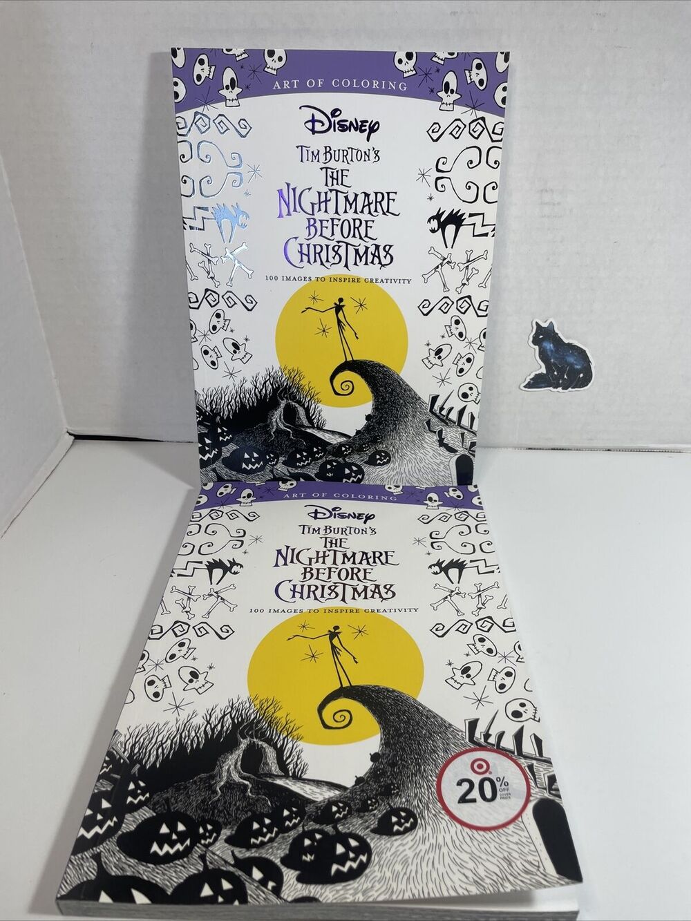 2 Art Of Coloring: Tim Burton's The Nightmare Before Christmas: 100 Images Book